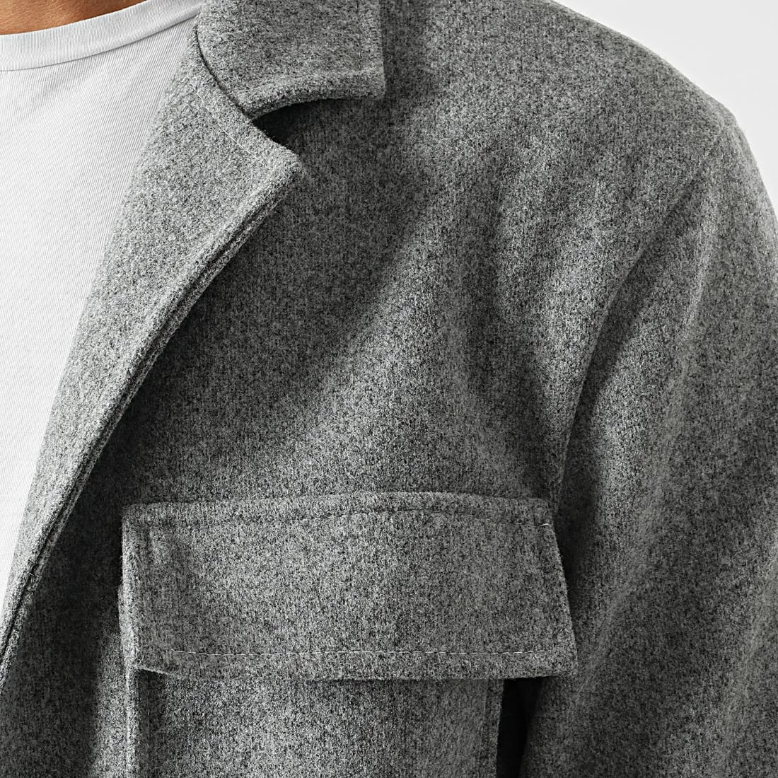 Meilleure vente 🎉 Veste UY755 Gris Chiné de Uniplay 😀 4 Meilleure vente 🎉 Veste UY755 Gris Chiné de Uniplay 😀 – Image 2