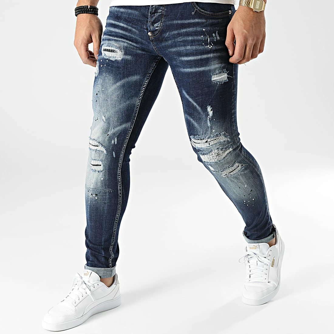 Top 10 🔔 Jean Skinny 573 Bleu Denim de Uniplay 😍 3 Top 10 🔔 Jean Skinny 573 Bleu Denim de Uniplay 😍