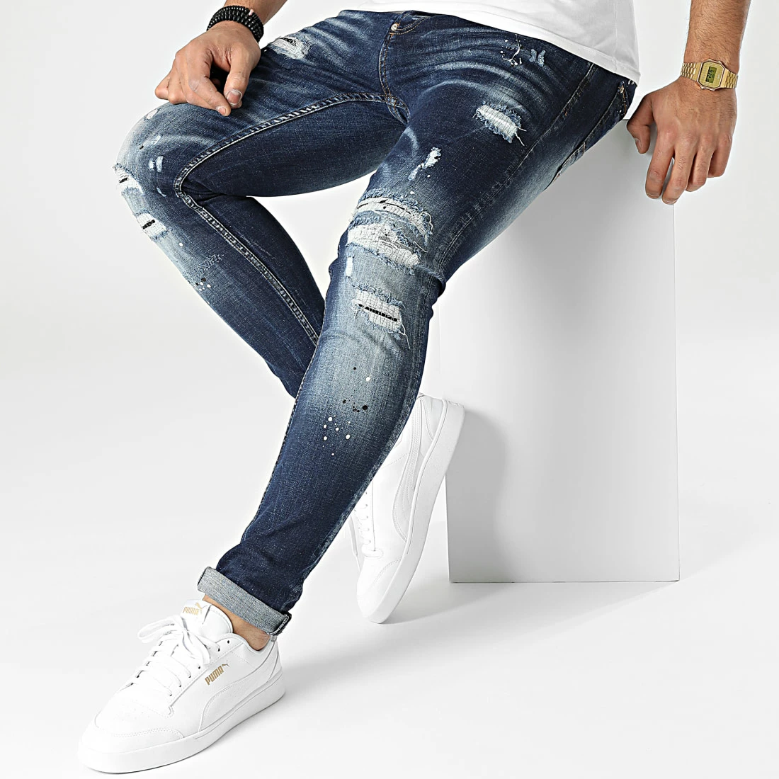 Top 10 🔔 Jean Skinny 573 Bleu Denim de Uniplay 😍 5 Top 10 🔔 Jean Skinny 573 Bleu Denim de Uniplay 😍 – Image 3