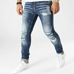 Top 10 🎁 Jean Skinny 624 Bleu Denim de Uniplay 🧨