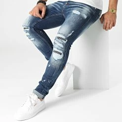 Top 10 🎁 Jean Skinny 624 Bleu Denim de Uniplay 🧨 -Uniplay Soldes uniplay 293087 624 BLUE 20211125T121421 03