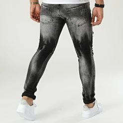 Grosses soldes ⌛ Jean Skinny 602 Gris de Uniplay 🥰 -Uniplay Soldes uniplay 293091 602 BLACK 20211124T163113 04