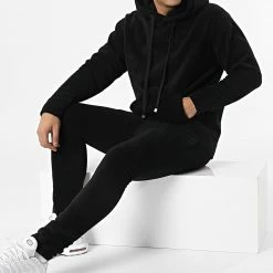 Meilleure affaire 🎁 Ensemble De Survetement Polaire MK-14 Noir de Uniplay 💯