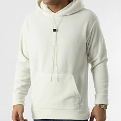 Grosses soldes 🤩 Sweat Capuche Polaire RX-7 Blanc de Uniplay 👍