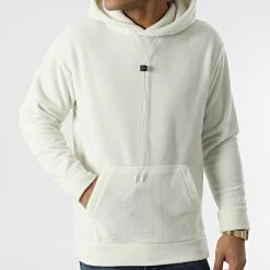 Grosses soldes 🤩 Sweat Capuche Polaire RX-7 Blanc de Uniplay 👍 -Uniplay Soldes uniplay 294879 RX 7 ECRU 20211210T150359 03