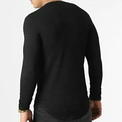 De gros 👏 Sweat Crewneck Oversize UY767 Noir de Uniplay 🔔 -Uniplay Soldes uniplay 296037 UY767 BLACK 20211223T123906 04