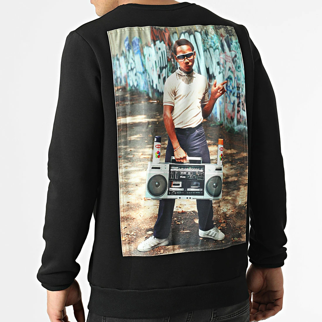 Tout neuf 👏 Sweat Crewneck UP-T890 Noir de Uniplay 😉 3 Tout neuf 👏 Sweat Crewneck UP-T890 Noir de Uniplay 😉