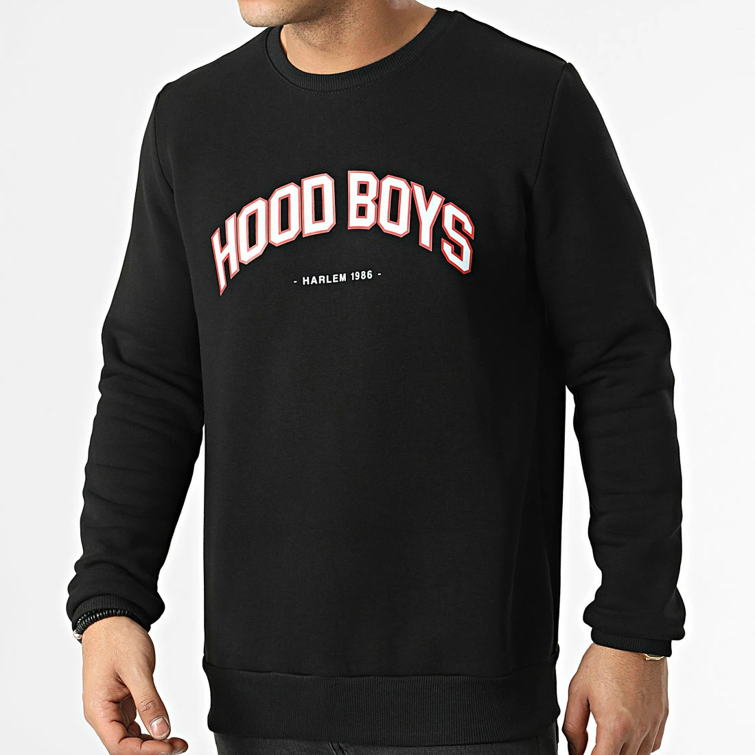 Tout neuf 👏 Sweat Crewneck UP-T890 Noir de Uniplay 😉 4 Tout neuf 👏 Sweat Crewneck UP-T890 Noir de Uniplay 😉 – Image 2