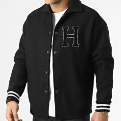 Meilleure affaire 😀 Veste UY766 Noir de Uniplay 🛒 -Uniplay Soldes uniplay 296058 UY766 BLACK 20211223T124015 03