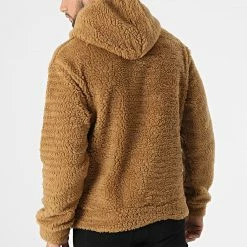Meilleur prix 🔥 Sweat Capuche Polaire SH-36 Camel de Uniplay 🥰 -Uniplay Soldes uniplay 296062 SH 36 CAMEL 20211220T161406 04