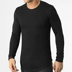 Top 10 ⌛ Sweat Crewneck Oversize UY769 Noir de Uniplay 🤩