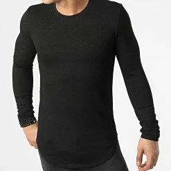 Top 10 ⌛ Sweat Crewneck Oversize UY769 Noir de Uniplay 🤩 -Uniplay Soldes uniplay 296091 UY769 BLACK 20211223T123931 03