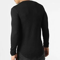 Top 10 ⌛ Sweat Crewneck Oversize UY769 Noir de Uniplay 🤩 -Uniplay Soldes uniplay 296091 UY769 BLACK 20211223T123932 04