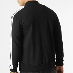 Promo ✨ Veste Zippée A Bandes RX-8 Noir de Uniplay ✨ -Uniplay Soldes uniplay 296137 RX 8 BLACK 20211223T123841 04