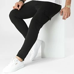 Offres ❤️ Pantalon Cargo PG-7 Noir de Uniplay ⌛ -Uniplay Soldes uniplay 300409 PG 7 BLACK 20220202T152407 03