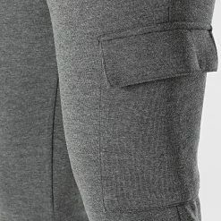 Promo 💯 Pantalon Cargo PG-7 Gris Anthracite Chiné de Uniplay ⌛ -Uniplay Soldes uniplay 300411 PG 7 ANTRA 20220201T145927 02