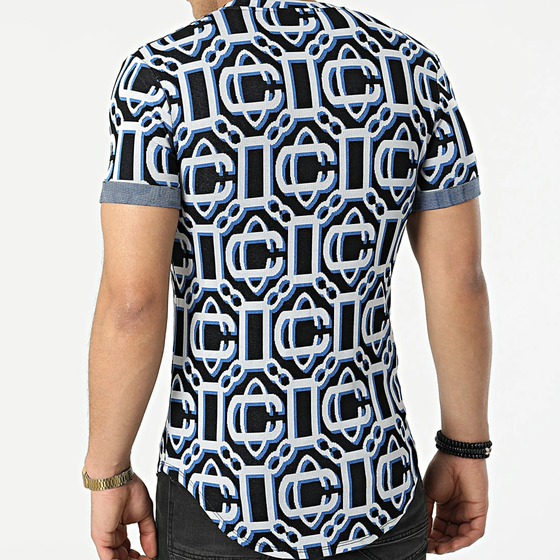 Nouveau 😉 Tee 👚 Shirt Oversize UY799 Noir de Uniplay 🔔 6 Nouveau 😉 Tee 👚 Shirt Oversize UY799 Noir de Uniplay 🔔 – Image 4