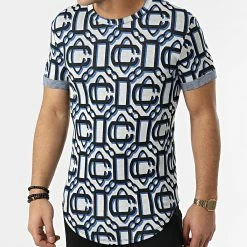 Meilleure affaire ⌛ Tee 👕 Shirt Oversize UY799 Blanc de Uniplay 🛒