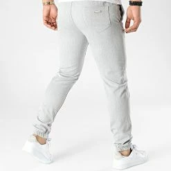 Acheter 👍 Pantalon Jogging PG-6 Gris Chiné de Uniplay 😀 -Uniplay Soldes uniplay 300468 PG 6 GREY 20220203T154253 04