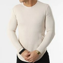 Les meilleures critiques de 😉 Tee 👕 Shirt A Manches Longues Oversize UY776 Beige de Uniplay 🧨 -Uniplay Soldes uniplay 300470 UY776 BEIGE 20220203T155916 03