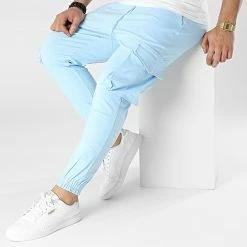 Top 10 🧨 Jogger Pant T3782 Bleu Clair de Uniplay 👍 -Uniplay Soldes uniplay 300477 T3782 BLUE 20220201T150602 03