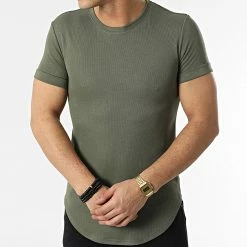 Top 10 😀 Tee 👚 Shirt Oversize UY775 Vert Kaki de Uniplay 😉 -Uniplay Soldes uniplay 300483 UY775 GREEN 20220202T160417 03