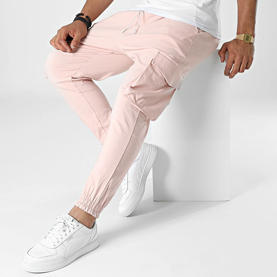 Vente flash 🥰 Jogger Pant T3782 Rose de Uniplay 👏 5 Vente flash 🥰 Jogger Pant T3782 Rose de Uniplay 👏 – Image 3