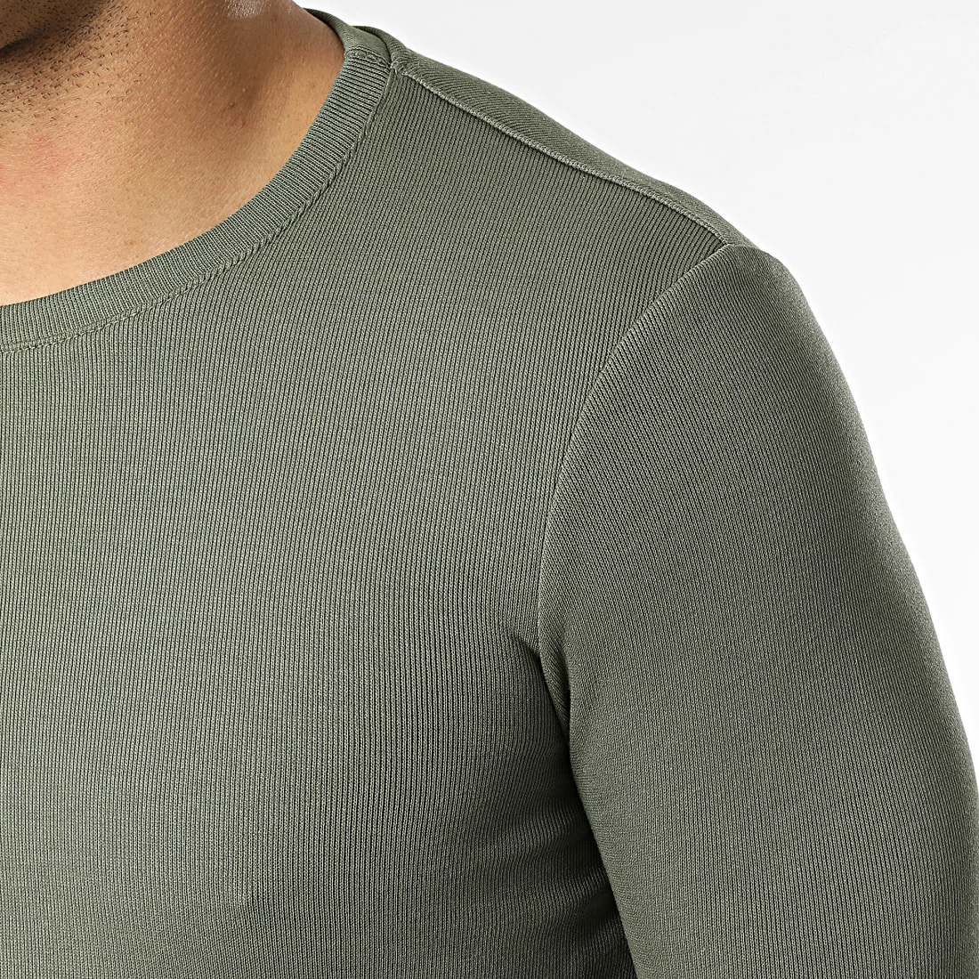 Acheter 😍 Tee 👕 Shirt A Manches Longues Oversize UY776 Vert Kaki de Uniplay ✔️ 4 Acheter 😍 Tee 👕 Shirt A Manches Longues Oversize UY776 Vert Kaki de Uniplay ✔️ – Image 2