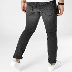 Meilleur prix 👍 Jean Regular 648 Noir de Uniplay 🤩 -Uniplay Soldes uniplay 300503 648 BLACK 20220203T155322 04