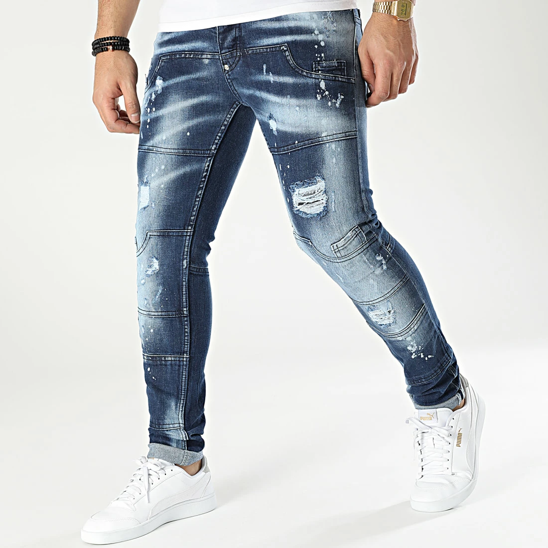 De gros 🤩 Jean Skinny 644 Bleu Denim de Uniplay 🔥 3 De gros 🤩 Jean Skinny 644 Bleu Denim de Uniplay 🔥