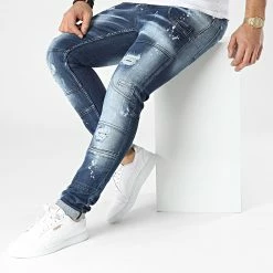 De gros 🤩 Jean Skinny 644 Bleu Denim de Uniplay 🔥 8 De gros 🤩 Jean Skinny 644 Bleu Denim de Uniplay 🔥 -Uniplay Soldes uniplay 300511 644 BLUE 20220202T153051 03