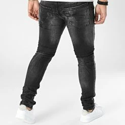 Meilleur prix 😉 Jean Skinny 643 Noir de Uniplay 👍 -Uniplay Soldes uniplay 300514 643 BLACK 20220203T155302 04