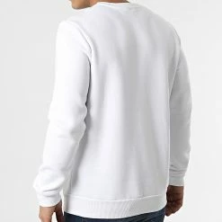 Promo ✨ Sweat Crewneck T902 Blanc de Uniplay 😉 -Uniplay Soldes uniplay 300525 UP T902 WHITE 20220203T155514 04