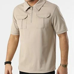 Top 10 🎁 Polo A Manches Courtes TS-14 Beige de Uniplay 👏