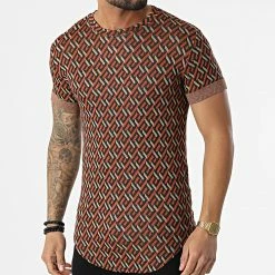 Tout neuf 🎁 Tee 👕 Shirt Oversize UY7801 Noir Marron de Uniplay 🌟