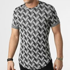 Uniplay Soldes 41 Acheter ❤️ Tee 👕 Shirt Oversize UY816 Gris Chiné Noir de Uniplay ✨