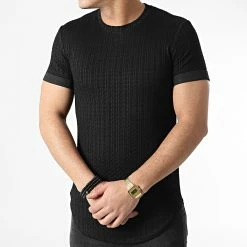 Meilleur prix 🤩 Tee 👕 Shirt Oversize UY796 Noir de Uniplay 👍 -Uniplay Soldes uniplay 304246 UY796 BLACK 20220222T151320 03