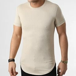 De gros 🤩 Tee 👚 Shirt Oversize UY796 Beige de Uniplay 👍