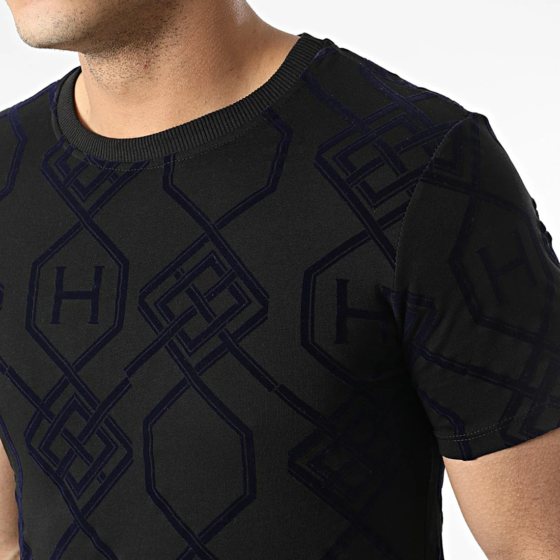 Meilleure vente 🥰 Tee 👕 Shirt Oversize UY785 Noir Bleu Marine de Uniplay 🔔 4 Meilleure vente 🥰 Tee 👕 Shirt Oversize UY785 Noir Bleu Marine de Uniplay 🔔 – Image 2