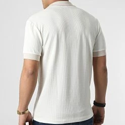 Meilleure affaire 🤩 Polo Manches Courtes UY798 Blanc de Uniplay 💯 -Uniplay Soldes uniplay 304306 UY798 WHITE 20220222T151945 04