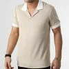 Promo ✔️ Polo Manches Courtes UY798 Beige de Uniplay 🤩 -Uniplay Soldes uniplay 304313 UY798 BEIGE 20220222T114426 01