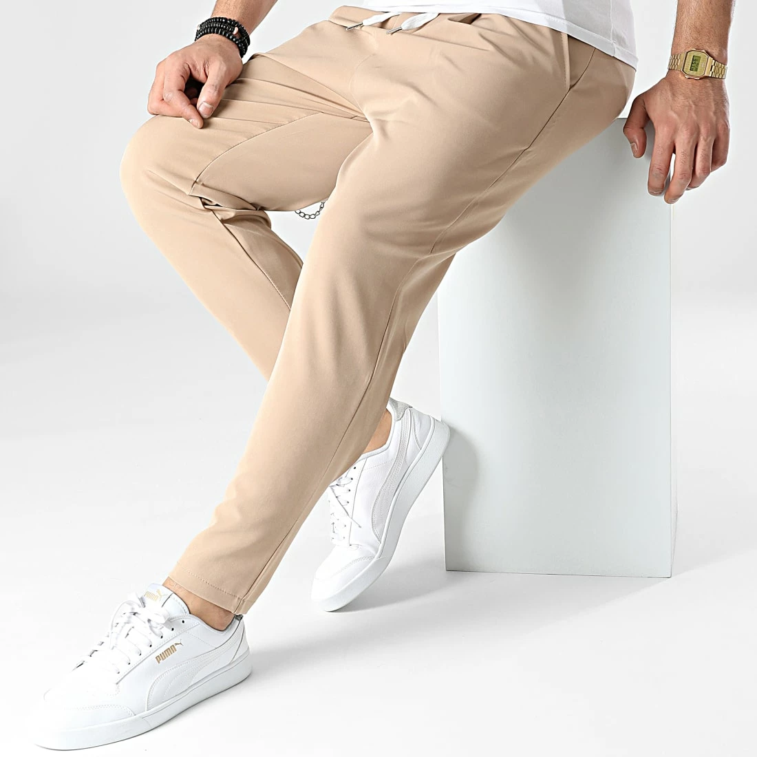 Meilleure affaire 🌟 Pantalon Jogging 22010 Camel de Uniplay 🎁 5 Meilleure affaire 🌟 Pantalon Jogging 22010 Camel de Uniplay 🎁 – Image 3