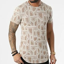 Les meilleures critiques de 🥰 Tee 👕 Shirt Oversize UY777 Beige de Uniplay ✔️ -Uniplay Soldes uniplay 304330 UY777 WHITE BEIGE CAMEL 20220217T161139 03