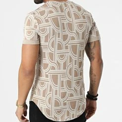 Les meilleures critiques de 🥰 Tee 👕 Shirt Oversize UY777 Beige de Uniplay ✔️ -Uniplay Soldes uniplay 304330 UY777 WHITE BEIGE CAMEL 20220217T161140 04