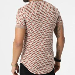 Promo ❤️ Tee 👚 Shirt Oversize UY801 Beige Marron de Uniplay 😉 -Uniplay Soldes uniplay 304332 UY801 BEIGE 20220217T161316 04