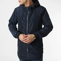 Meilleure affaire 🧨 Coupe-Vent Oversize UP-T901 Bleu Marine de Uniplay 👍 -Uniplay Soldes uniplay 304335 UP T901 BLUE 20220222T152535 03