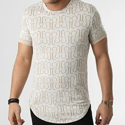 Coupon 👍 Tee 👚 Shirt Oversize UY810 Beige de Uniplay 🎉