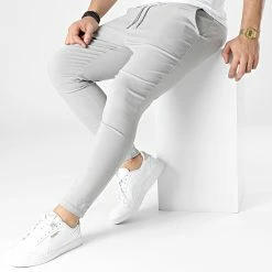 Meilleur prix 💯 Pantalon Jogging UP-T3799 Gris de Uniplay 😉 -Uniplay Soldes uniplay 304405 UP T3799 LIGHT GREY 20220221T154131 01