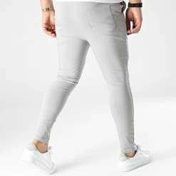Meilleur prix 💯 Pantalon Jogging UP-T3799 Gris de Uniplay 😉 -Uniplay Soldes uniplay 304405 UP T3799 LIGHT GREY 20220221T154134 04