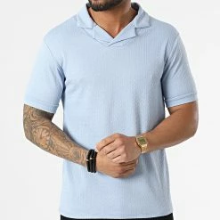 Grosses soldes 😀 Polo Manches Courtes UY792 Bleu Ciel de Uniplay 😉 -Uniplay Soldes uniplay 304456 UY792 SKY BLUE 20220224T134712 03